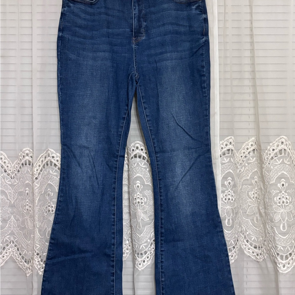 Judy Blue Dark Blue Flare Jeans